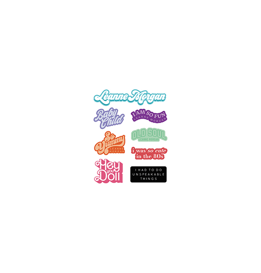 Sayings Stickersheet