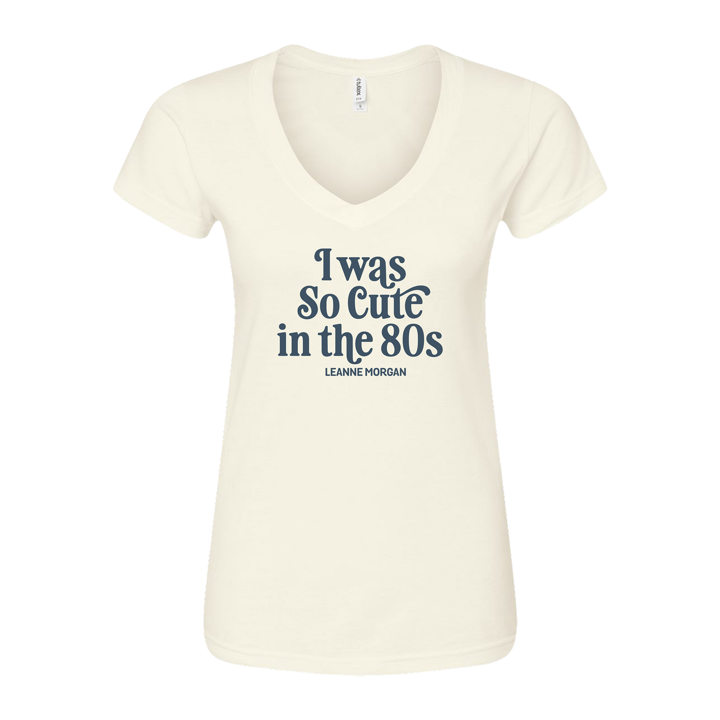 Cute In The 80s Tee - Cream