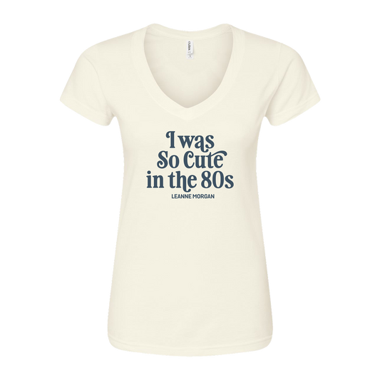 Cute In The 80s Tee - Cream